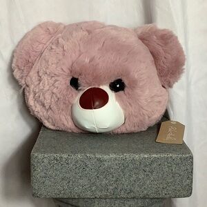 Pink Haley Teddy Bear Bag